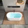 67" Acrylic Freestanding Single Soaking Tub with Overflow and Quick Drain
