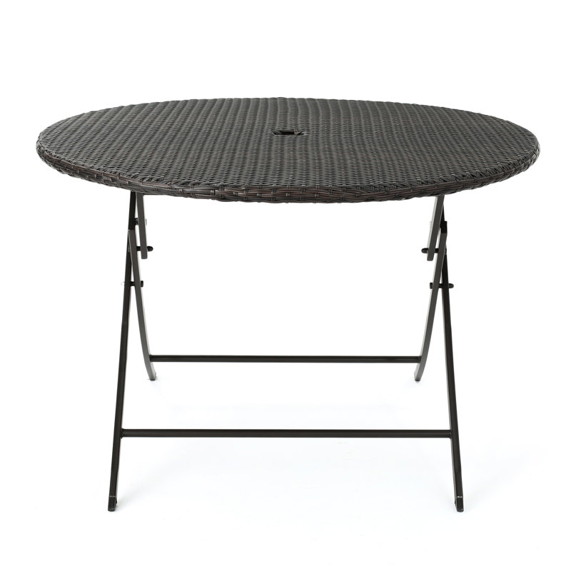 Table de salle à manger pliante et compacte - 45,5 po x 45,5 po x 29 po