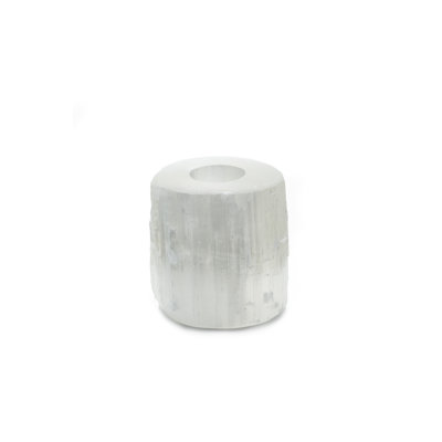 Petit porte-photophore en cristal véritable minerals