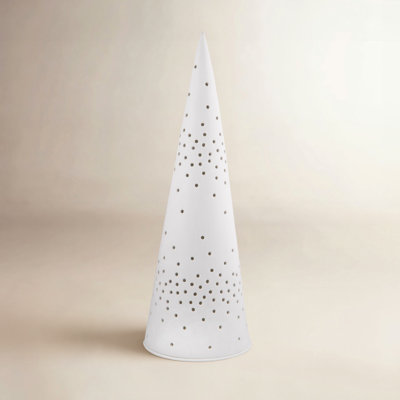 Forest Lighted Porcelain Tabletop Tree