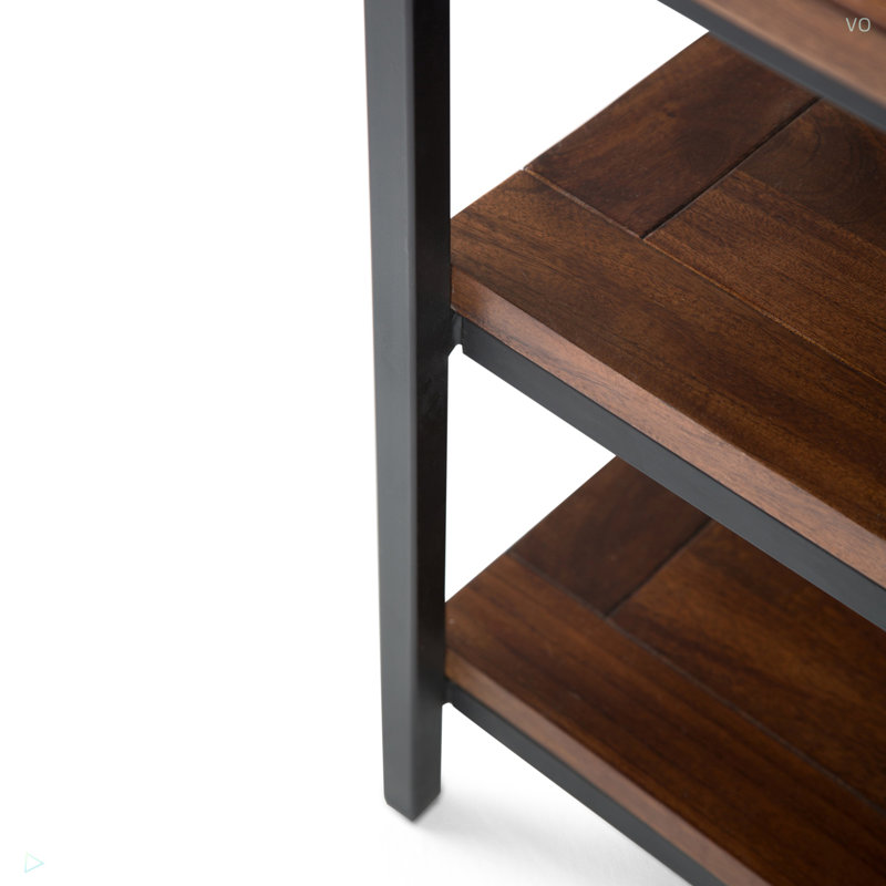 Skyler - Meuble télé - Brun cognac foncé