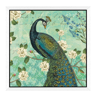 Peacock Arbor VI by Sue Schlabach - Print on Canvas