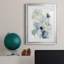 Indigo Ginkgo I - peinture sur toile encadrée-1640947544-1640947545