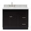 Ensemble de meuble-lavabo simple 43 po Partham-70315867