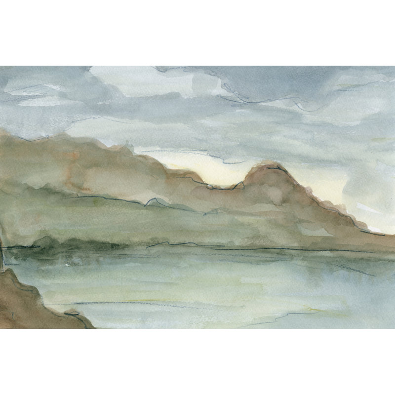 "Watercolor Sketchbook V" par Ethan Harper, reproduction sur toile, H 12 po x l 18 po, Toile tendue