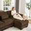 Canapé d'angle modulaire en forme de U Cloud Couch-459805883-459805884