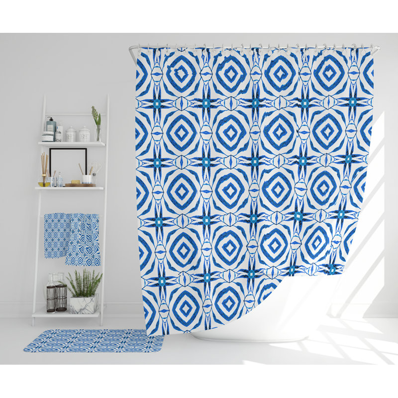 Neyan Polyester Shower Curtain Set