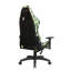 Fauteuil de jeu ergonomique en cuir Xtrempro (Noir / vert camouflage)