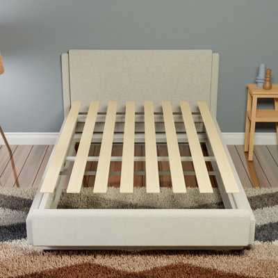 Tatum 0.68-Inch Standard Vertical Mattress Support Wooden Bunkie Board/Slats by Alwyn Home