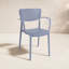 Chaise d'appoint empilable pour patio Farrah-358727957