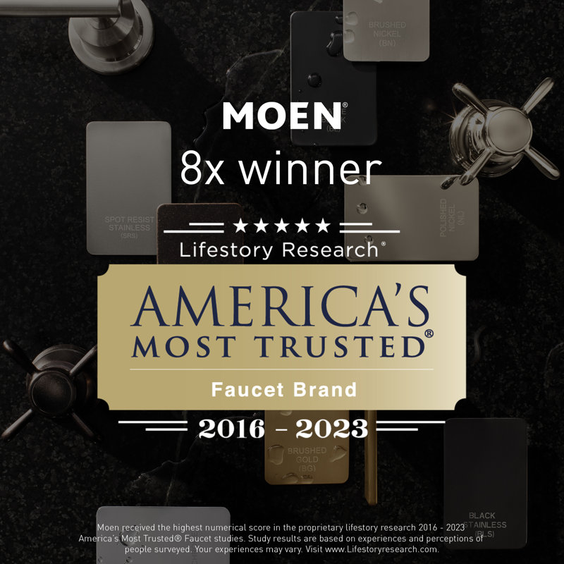 Moen Voss 4-Light Vanity Light, 2, Matte Black