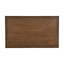 Ensemble de table de salle à manger en bois peu encombrant avec rangement, style Mid-Century pour cuisines compactes