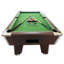 Table de billard à monnayeur COMPETITION 7FT avec mécanisme de monnaie manuel, retour de balle et accessoires