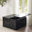Ensemble de 3 tables basses et tables de chevet noires avec charge USB pour salon, table basse et 2 tables de bout, noir Farmhouse Furniture-832102236-832102209