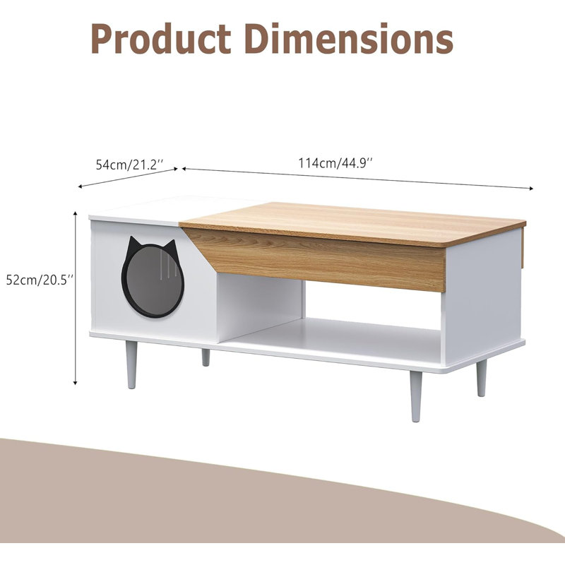 Table basse 45 po Farmhouse