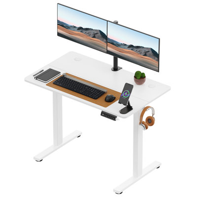 Adjustable Metal Base Standing Desk