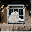 Boîte de transport en aluminium durable pour animaux de compagnie, 35 脳 25 脳 27 po, avec grille d'aération large et porte verrouillable