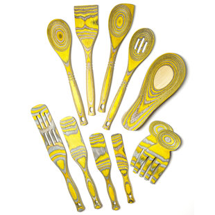 Island Bamboo 11 Utensil Set