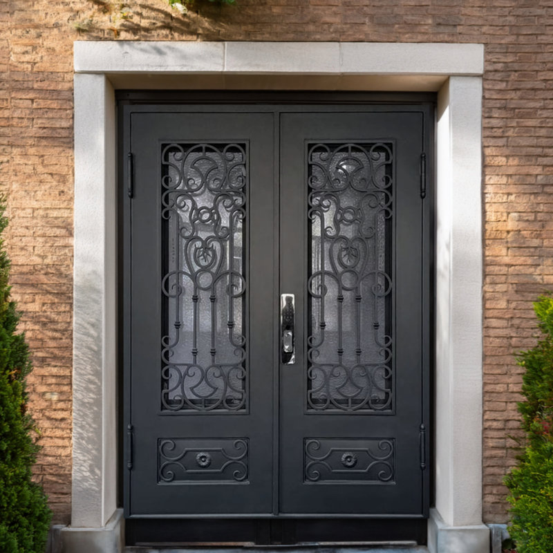 Florence Gate Double Iron Doors