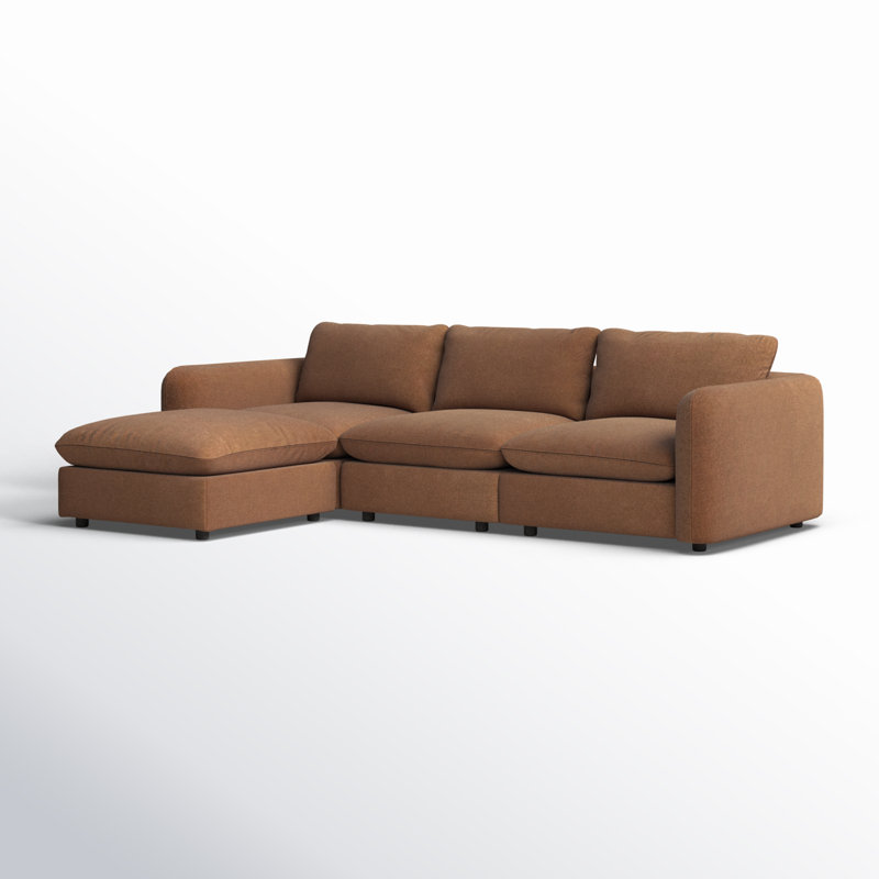 Ingel Chaise Sectional, Antwerp Cafe Linen Blend