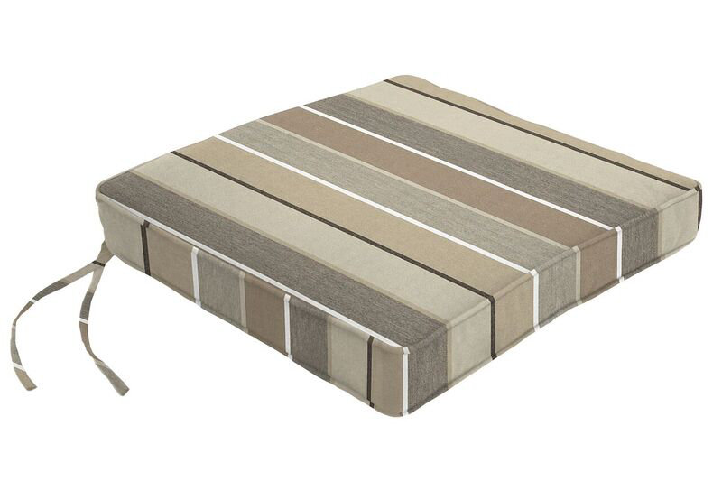 Coussin de chaise en sunbrella, H 2,5 po x l 21 po x P 19 po, Milano Milano rayé Sunbrella®