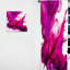Ancien mystère in Viva Magenta II - Rideau abstrait en velours - 1 panneau-112760632