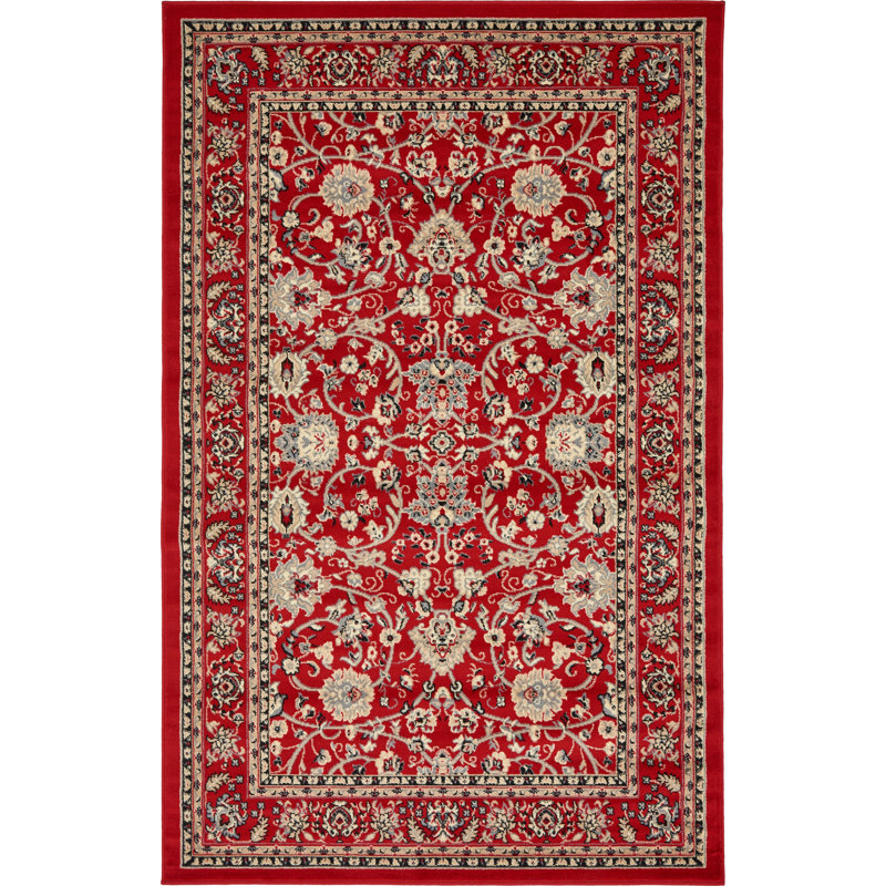 Hanan Floral Indoor Rug, Rectangle 7'10" x 10'