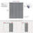 Sharmaine Adjustable Sliding Panel Track Semi-Sheer Vertical Blind