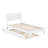 Phoenix Wood Platform Bed with Trundle-891028862-891028859