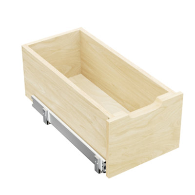 Hard Close Pull Out Cabinet Organizer, 10½"X21" Wood Shelves With Full Extension Slides, Ideal For Kitchen & Pantry Storage.