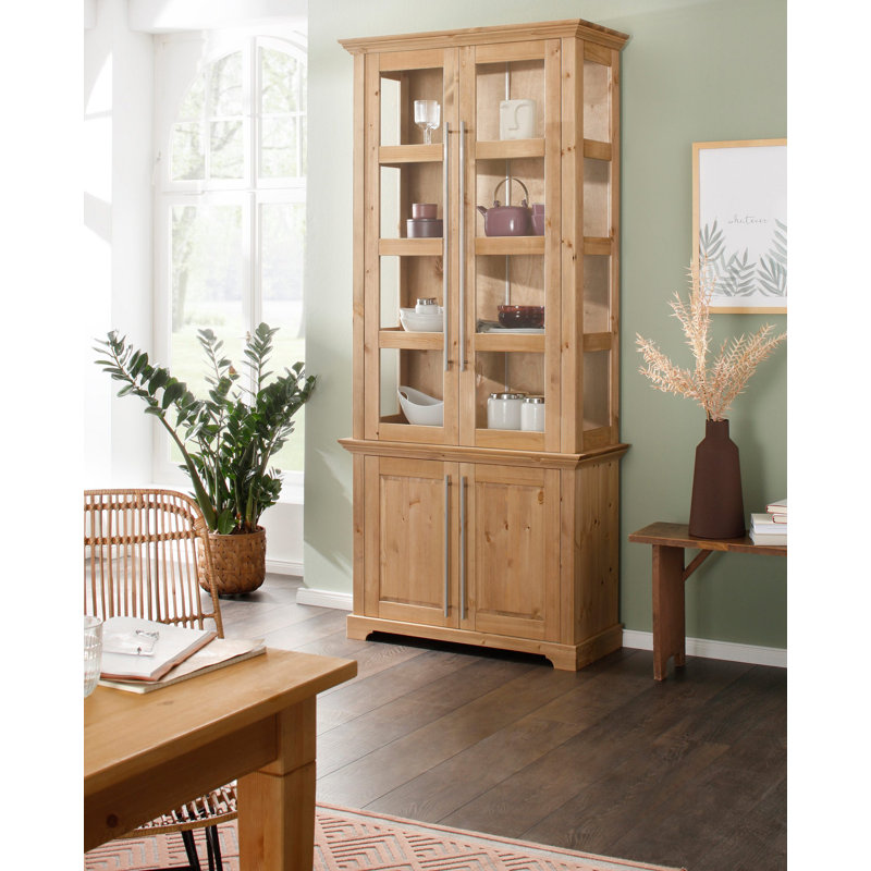 Welford Display Cabinet, Brown