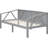 Gray Twin Daybed With Clean, Elegant Silhouette, Multi - Functional Use, Triangle Supported Frame, And Space Utilizing Under Bed. 79.5"L X 42.3"W 34.7", Some Assembly Needed Clean Design Hue, Can Be-1114757322-1114757323