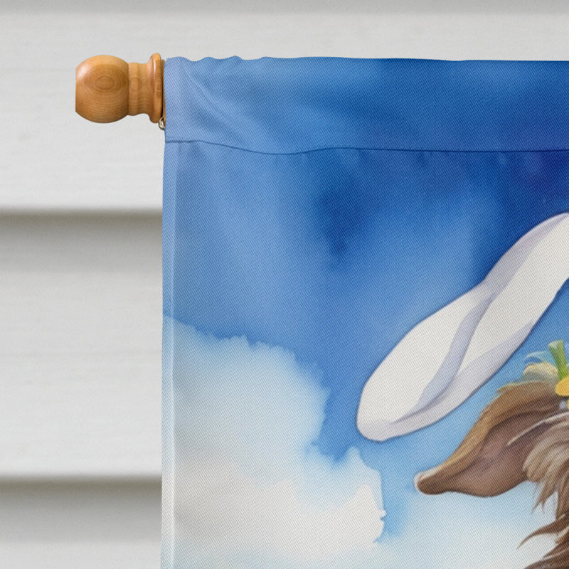 Easter Egg Hunt Double Sided 40'' H x 28'' W Polyester Easter House Flag