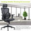 Chaise de travail ergonomique en filet Verendrye