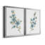 Wildflower Sprig I - ensemble de 2 reproductions d'art sur toile encadrées-1851692932-1851692935