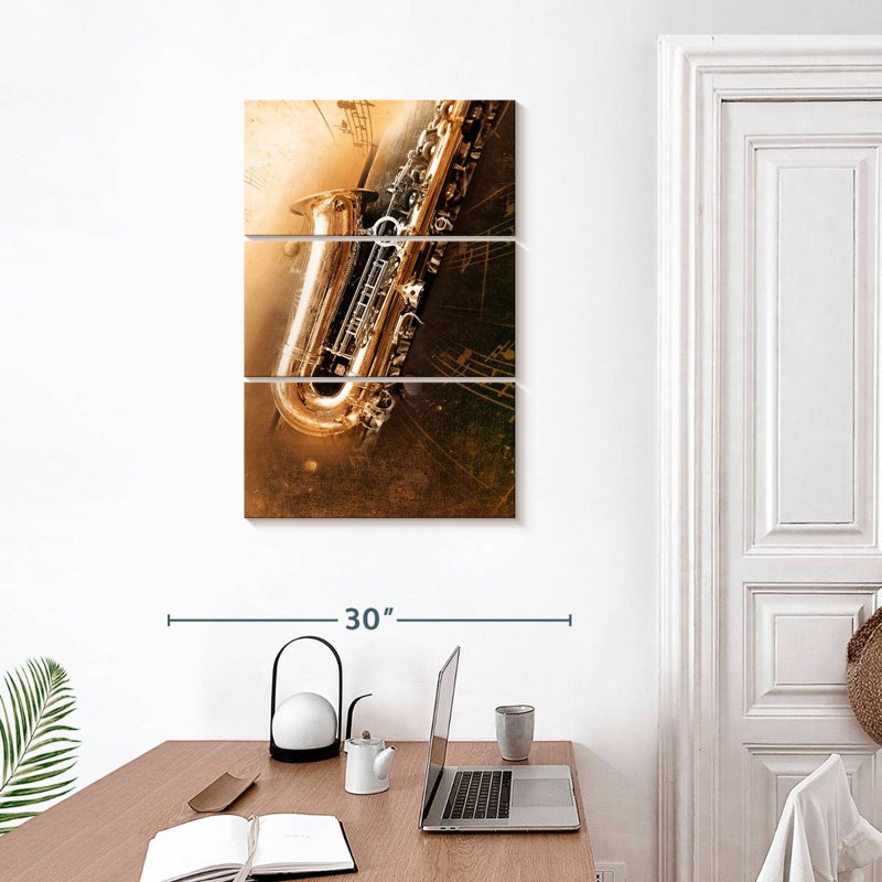 Abarca Saxophone Symphony, 32" H x 20" W