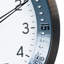Horloge murale atomique, métal, 10 po