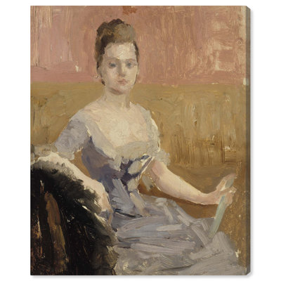 Countess Augusta Lewenhaupt Canvas Classic Portrait by Art Remedy