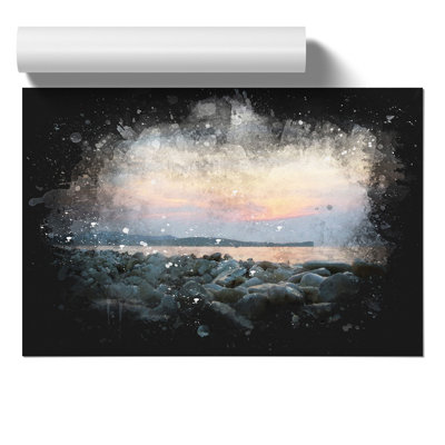 A Pebble Beach - No Frame Print