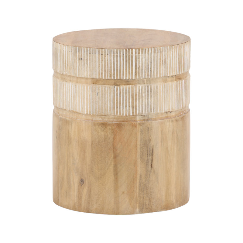 Table de bout Malvina Mango, naturel