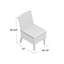Chaise d'appoint Astoria tissée - huître / huître-47534981-63252748-62379084