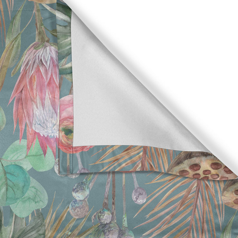Semi Sheer Curtain Pair