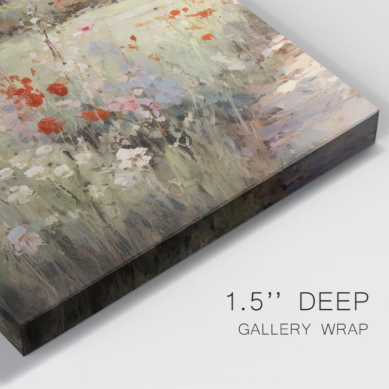 Framed On Canvas Print, 61" H x 41" W