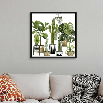 «Plant Haven I», art mural sur toile