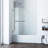 Orion 34" W x 58" H Hinged Frameless Tub Door with with 5/16" Clear Glass-14229181
