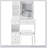 Compact 29.2-Inch Vanity Table With Sliding Drawer, Touch-Control LED Mirror, And Padded Stool For Small Spaces-828292208