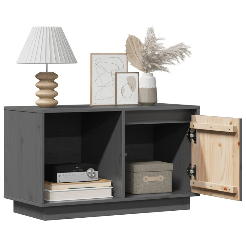 Joslynne Unfinished TV Stand for TVs up to 48", Grey