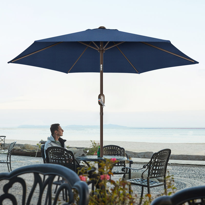 Parasol Shadan avec contrepoids inclus, Marine