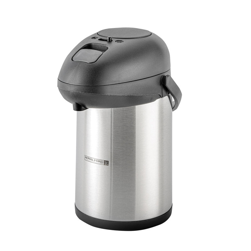 Royalford  Stainless Steel Airpot Insulated Vacuum Thermal Flask Jug, 4