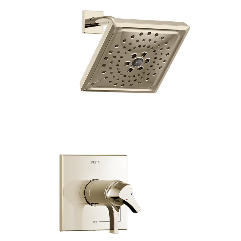 Zura 17T Series Shower Faucet with TempAssure, Polished Nickel